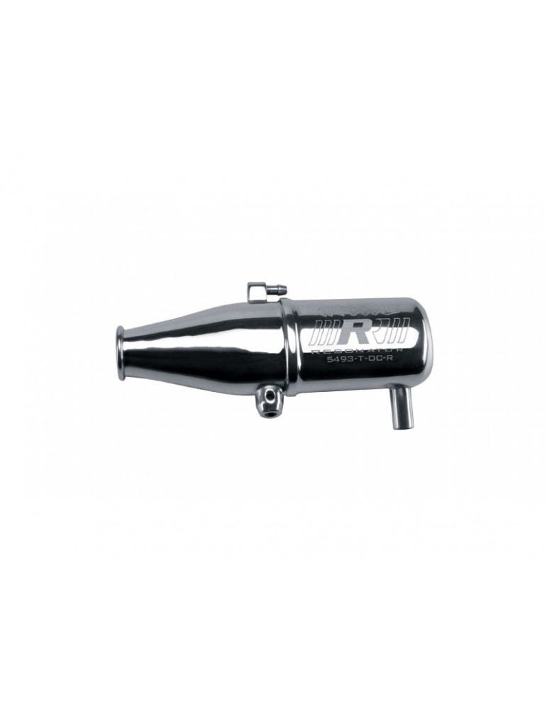 Traxxas Tuned pipe, Resonator, R.O.A.R. legal (dual-chamber, enhances mid to high-rpm power)