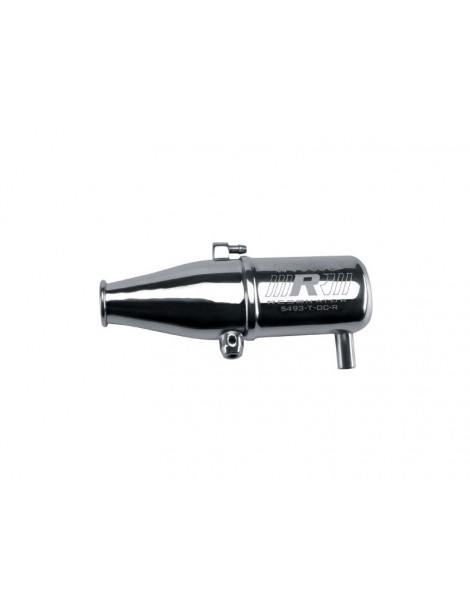 Traxxas Tuned pipe, Resonator, R.O.A.R. legal (dual-chamber, enhances mid to high-rpm power)