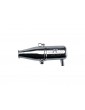 Traxxas Tuned pipe, Resonator, R.O.A.R. legal (dual-chamber, enhances mid to high-rpm power)