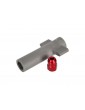 Traxxas Antenna crimp nut, aluminum (red-anodized)/ antenna nut tools