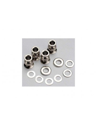Traxxas Shim set, 3x7x1mm (2), 3x6x0.5mm (4), 3x7x2mm (2)/ hollow balls, captured (4)