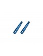 Traxxas Wheel spindles, front, 7075-T6 aluminum, blue-anodized (left & right)