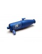 Traxxas Tuned pipe, Resonator, R.O.A.R. legal, blue-anodized (aluminum, single chamber)