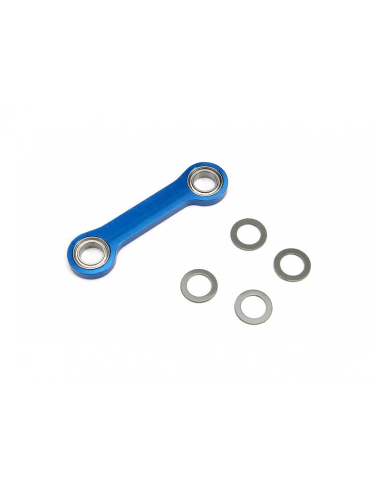 Traxxas Drag link, machined 6061-T6 aluminum (blue-anodized)/ 5x8x2.5 ball bearing (2)