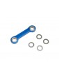 Traxxas Drag link, machined 6061-T6 aluminum (blue-anodized)/ 5x8x2.5 ball bearing (2)