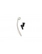 Traxxas Hanger, metal (for tuned pipe)/ 4x8 BCS (1)/ 3x10 BCS (1)