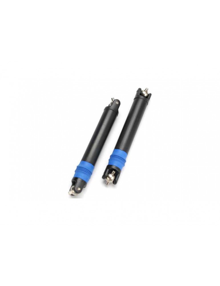 Traxxas Half shaft set, left or right/ rubber boot/ metal U-joints) (2)