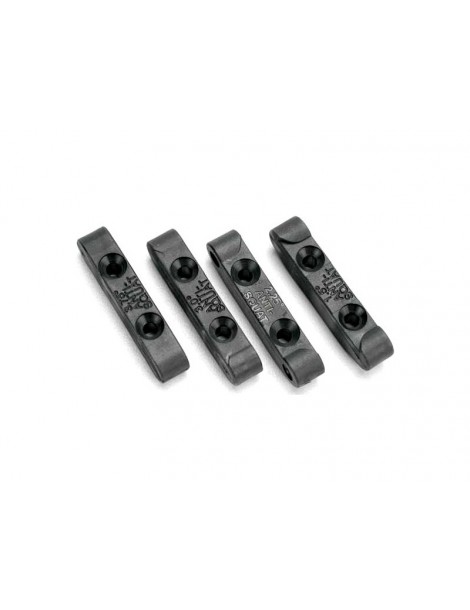 Traxxas Mounts, suspension pin (rear anti-squat blocks) (1.5, 2.25, 3.0 & 3.75deg) (1 each)