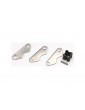 Traxxas Brake disc hub (for Revo rear brake kit)/ 2mm pin (1)/ brake pads (3)