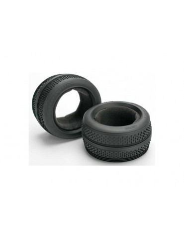 Traxxas Tires 2.8", Victory (front) (2)/ foam inserts (2)