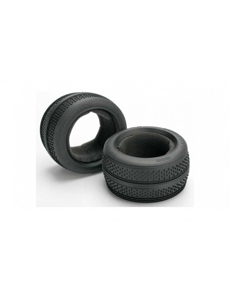 Traxxas Tires 2.8", Victory (front) (2)/ foam inserts (2)