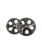 Traxxas Wheels 2.8", All-Star, black chrome (2) (nitro R/ electric F)