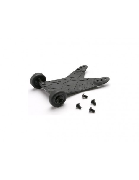 Traxxas Wheelie bar/ rear skid (assembled) (fits Jato, requires 5515X for installation)