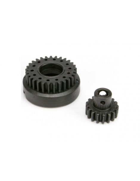 Traxxas Gear set, two-speed (2nd speed gear, 29T/ input gear, 17T steel)