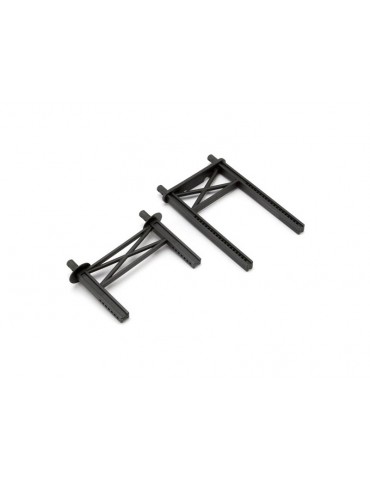 Traxxas Body mount posts, front & rear (tall, for Summit)