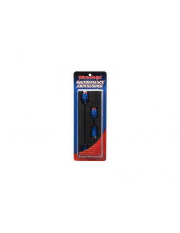 Traxxas Driveshafts, center E-Revo (steel constant-velocity) front (1)/ rear (1)