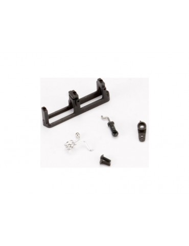Traxxas Linkage, shift/ shift servo mount/ 3x8mm BCS (2)