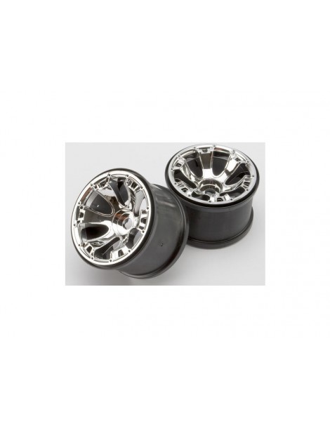 Traxxas Wheels 3.8", Geode, chrome, S17 (2)