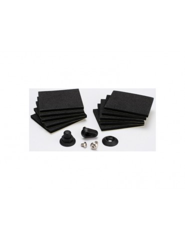 Traxxas Hatch post/ hull water outlet/ foam pads (10)/ hardware stainless steel