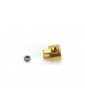 Traxxas Drive dog/ 4x3mm GS (stainless, with threadlock) (1)