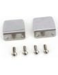Traxxas Trim tab (2)/ 4x12mm BCS (stainless) (4)