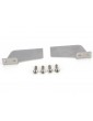 Traxxas Turn fins, left & right/ 4x12mm BCS (stainless) (4)