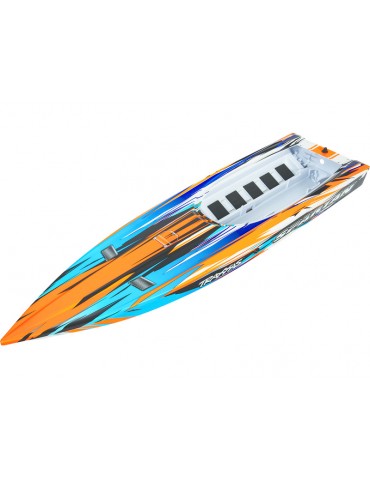 Traxxas Hull, Spartan, orange graphics (fully assembled)