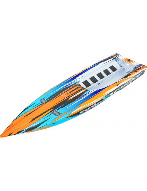 Traxxas Hull, Spartan, orange graphics (fully assembled)