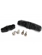 Traxxas Mount, stuffing tube (upper & lower)/ hardware