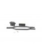 Traxxas Hold down, battery/ hold down retainer/ battery post/ foam spacer/ angled body clip