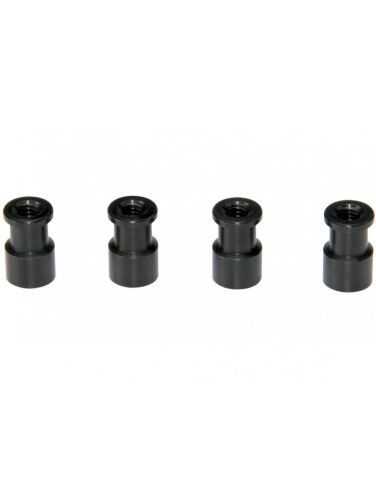 Traxxas Hub retainer, 17mm hubs, M4 X 0.7 (4) (use with 5853X, 6856X, 6469)