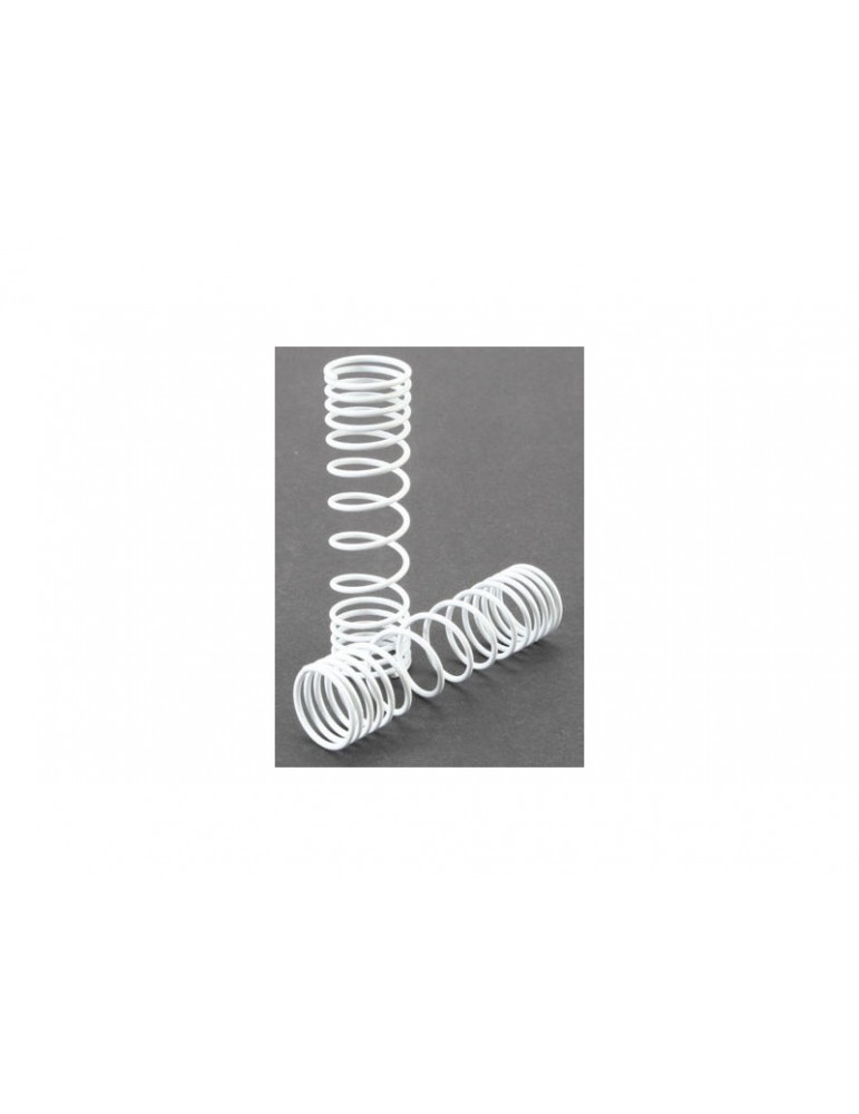 Traxxas Springs, rear (white) (progressive rate) (2)
