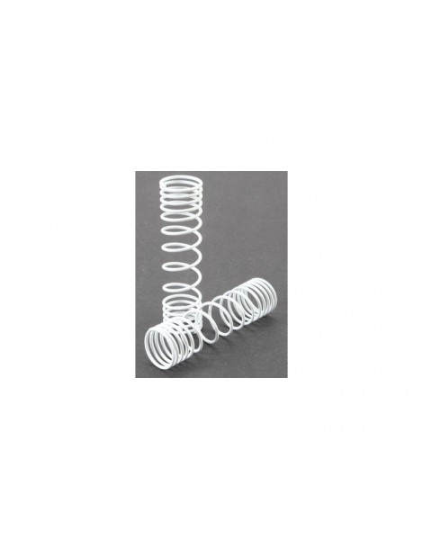 Traxxas Springs, rear (white) (progressive rate) (2)