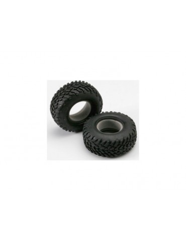 Traxxas Tires 2.2/3.0", off-road (2)/ foam inserts (2)