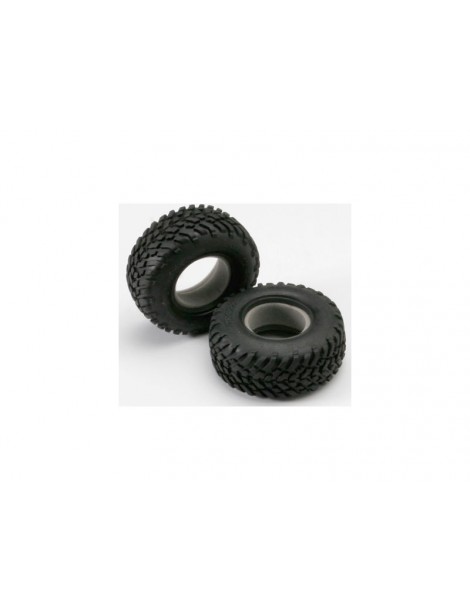 Traxxas Tires 2.2/3.0", off-road (2)/ foam inserts (2)