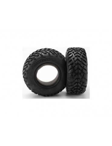 Traxxas Tires 2.2/3.0", off-road, ultra-soft S1 compound (2)/ foam inserts (2)