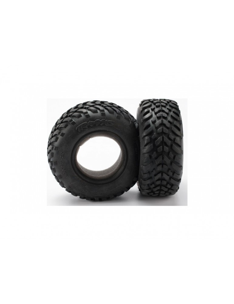Traxxas Tires 2.2/3.0", off-road, ultra-soft S1 compound (2)/ foam inserts (2)