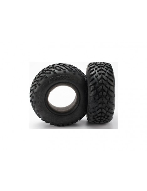 Traxxas Tires 2.2/3.0", off-road, ultra-soft S1 compound (2)/ foam inserts (2)