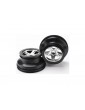 Traxxas Wheels 2.2/3.0", SCT satin chrome (2) (2WD front)