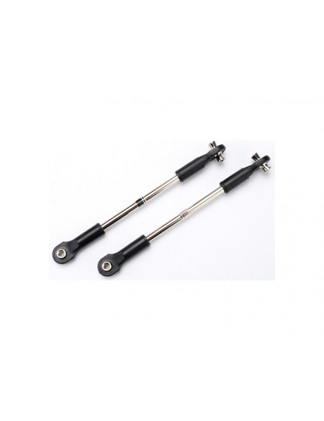 Traxxas Turnbuckles, toe links, 72mm (2)