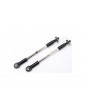 Traxxas Turnbuckles, toe links, 72mm (2)