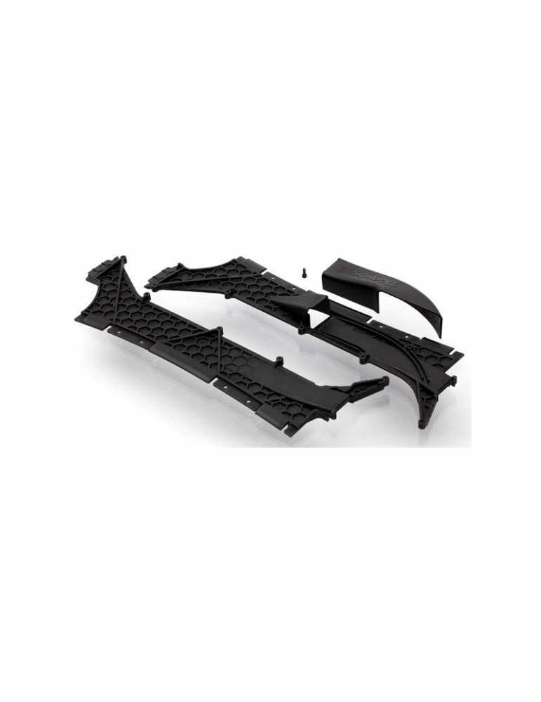 Traxxas Tunnels, left & right/ vent cover/ 3x8mm CS (1)