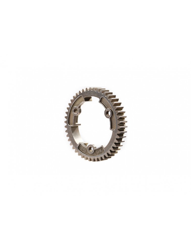 Traxxas Spur gear, 46-tooth, steel (wide-face, 1.0 metric pitch)
