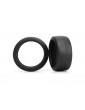 Traxxas Tires, slicks (S1 compound) (2)/ foam inserts (2) (front)