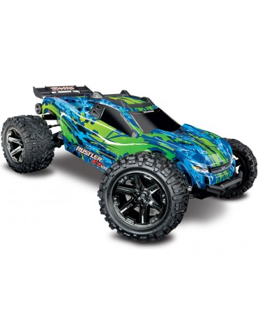 Traxxas Rustler 1:10 VXL 4WD TQi RTR Green