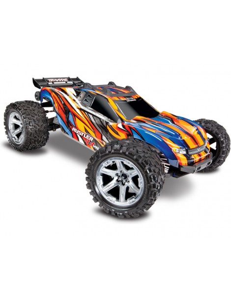 Traxxas Rustler 1:10 VXL 4WD TQi RTR orange