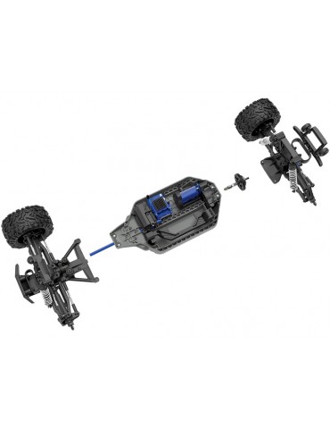 Traxxas Rustler 1:10 VXL 4WD TQi RTR orange