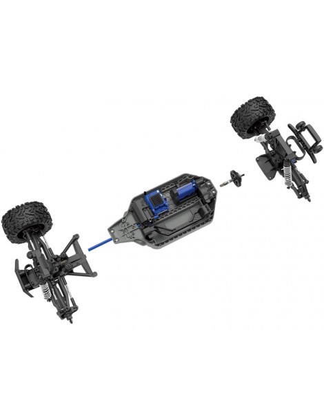 Traxxas Rustler 1:10 VXL 4WD TQi RTR orange