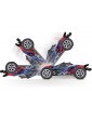 Traxxas Rustler 1:10 VXL 4WD TQi RTR orange