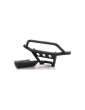 Bumper, front/ skidplate, front (black)